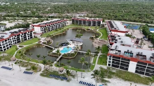 Direct Beach Front/Best View of Gulf Remodeled Pointe Santo E36 Sanibel