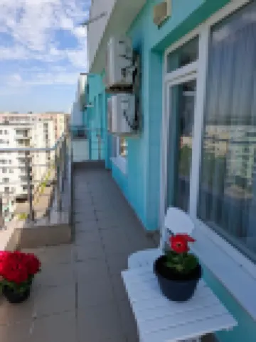 2 rooms apartment, max 4 persons, 30 meters far from the Beach and the Black Sea