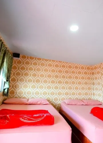 ห้องมาตรฐานสำหรับสี่ท่าน หลายเตียง วิวภูเขา