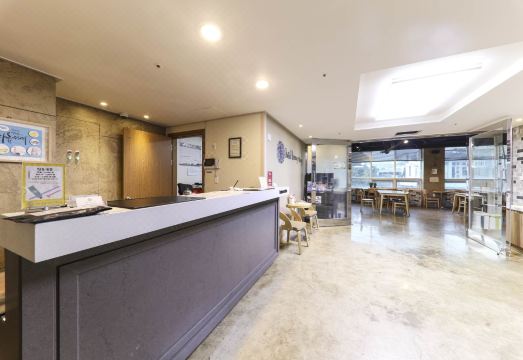 호텔 휴식 루프탑 한라산 뷰