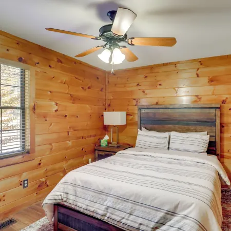 Steps to Lake Lanier: Wooded Escape w/ Boat Dock