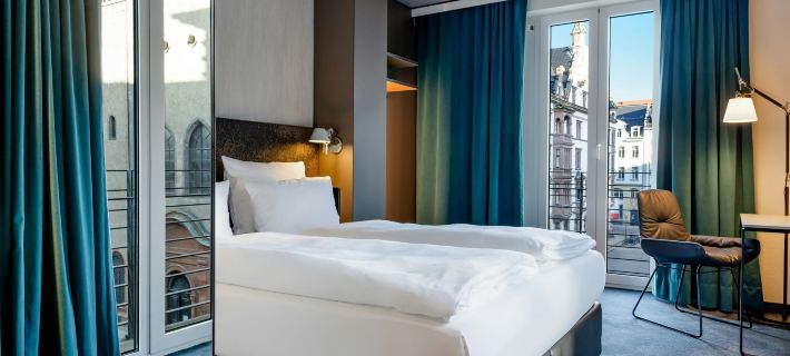Motel One Leipzig-Nikolaikirche Hotéis em Lípsia