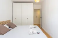 Apartamento familiar con piscina junto a la playa - Kitchen
