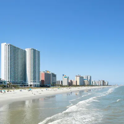 Hilton Grand Vacations Club Ocean Enclave Myrtle Beach 머틀 비치 스카이휠 주변 호텔
