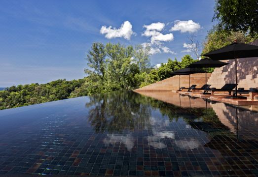 파레사 리조트에서 바라본 일몰 풍경