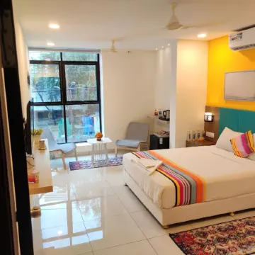 Hotel White Fields Hitec City, Hyderabad Отели рядом с достопримечательностью «Конгресс-центр Cyber»