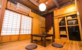 Japanese Cypress Openair Bath in the Center of Fu