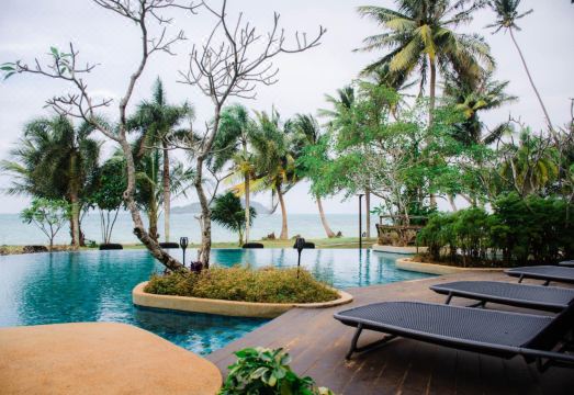 꼬 막 리조트 해변