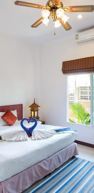 วิลลาดีลักซ์พร้อมวิวสระว่ายน้ำ