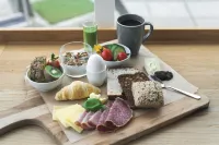 Halmstad Golfarena Hotell & Lägenheter - فطور