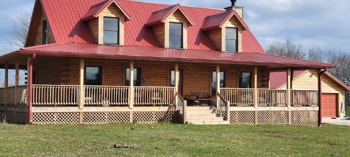 Brand new, beautiful log cabin in the heart of bourbon and horse country. Hotels in Franklin County