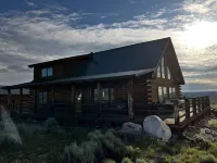 River Frontage! Beautiful log home sitting on Yellowstone River with 360  views!