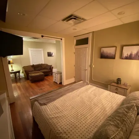 Old Town Loft w Hanging Master Bed