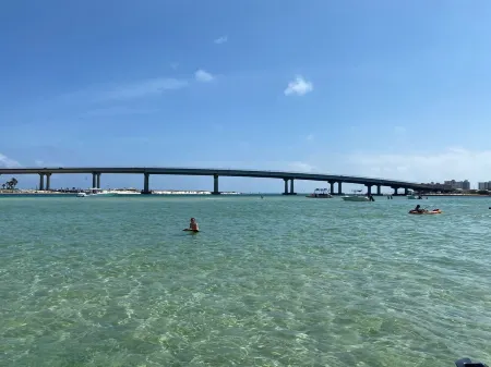 Ground floor condo with walk out access to docks, fishing piers and pool