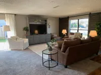 Close to DFW airport, steps to running /bicycling trail, shopping & sport events