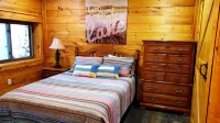 4 BR 3 Bath cabin on Cherokee Lake with private dock.  Sleeps 10 to 12.