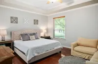 Bright, open concept, lakefront house on open water with amazing sunset views!