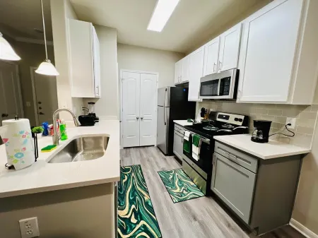 Beautiful Queen Unit- Houston Suburbs