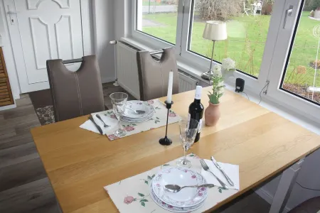 Vacation home in Bernau near Berlin in a quiet location with veranda and terrace