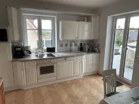 Bright 87 sqm with Rhön view & sun terrace, city bus & A7 connection