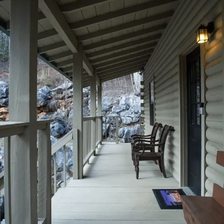 Perfect Family Friendly Cabin w/ privacy/arcade games/yard space in Townsend, TN