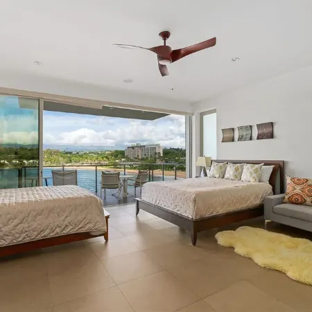 Modern Oceanfront Resort Living. Luxury Oceanfront Bedroom Suites. Sleeps 10!