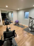 Stylish home minutes to downtown and the lake! 2 living rooms & private mini gym