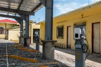 Hotel Garza Canela - parking