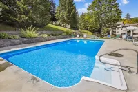 Gas Fireplace and Scenic Deck Views - Spacious Retreat