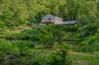 High-End Kitchen and Backyard Pond - Charming Luxury Haven