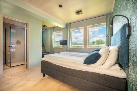 Lillehammer Turistsenter Budget Hotel Отели рядом с достопримечательностью «Lillehammer Olympic Bob & Luge Track»