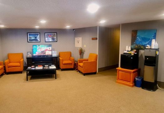 밴프 숙소 주변 전경