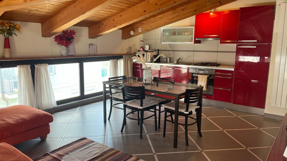 Comfortable Attic Apt with Parking Space in Chiavari Italy