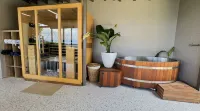 Personal Sauna & Ice-bath at Kookaburra Cabin Hotel a Mudgeeraba
