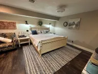 heated pool, Hot Tub & deck, large media & game room, lots of room indoor & out