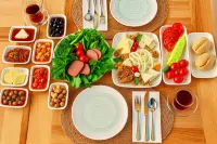 Nest Beach Bungalows and Camping Datça - breakfast