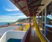 Top loft with ocean view at La Mimosa de Taboga. A quiet and peaceful home.