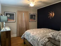 Charming house with a large fenced lot in a central location