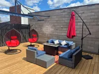 Penthouse suite in heart of little Italy