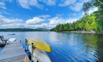 Beautiful Embden Pond Cabin w/ Dock & Kayaks!