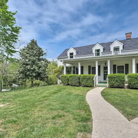 2 Mi to Lighthouse Waterfront Home with Dock!