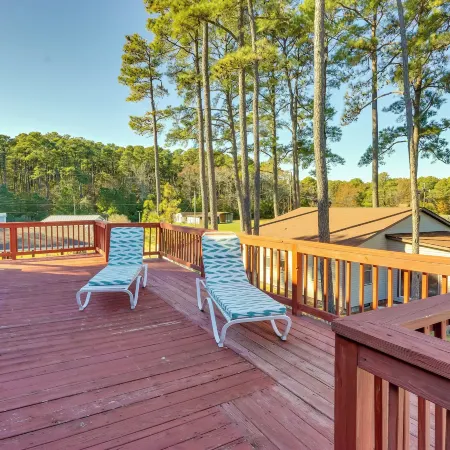 Beachy Maryland A-Frame Steps to Chesapeake Bay!