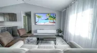 Modern 3BR 2 BathFreeWifi WarmMineralSpring EV lvl 2 chargerwith tesla adapter