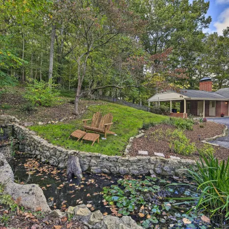 Updated Ranch-Style Home w/ Scenic Deck, Pond