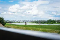 Barby Apartment with Elbe View & Balcony on the Elbe-Saale Cycle Path