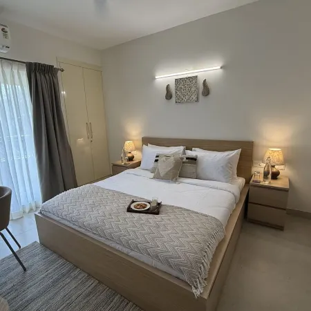 Stylish 1Br in North Goa - 5 Mins to Candolim Beach