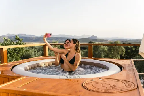 Villa Privada con Jacuzzi Exterior Rodeada de Naturaleza Hotels in Nororma