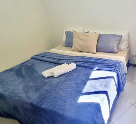Recreio: Beach apartment 9 minutes walk from the beach. Air conditioning