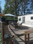 Cozy, mobile home Banjer at camping de Tien Heugten in Schoonloo Hotels in 