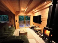 Wooden chalet at l'Esperou for 15 people